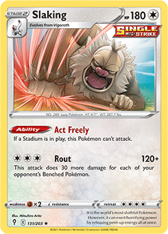 Slaking Evolving Skies 131/203