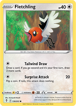 Fletchling Evolving Skies 138/203
