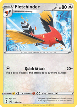 Fletchinder  Evolving Skies 139/203