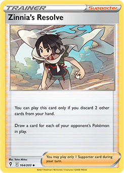 Zinnia's Resolve Evolving Skies 164/203