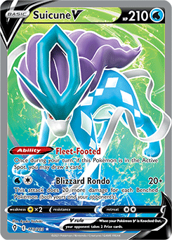 Suicune V Evolving Skies 173/203