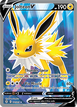 Jolteon V Evolving Skies 177/203