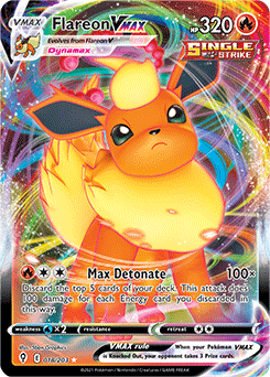 Flareon VMAX Evolving Skies 18/203
