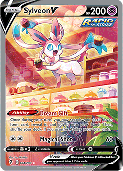 Sylveon V Evolving Skies 184/203