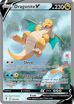 Dragonite V Evolving Skies 192/203