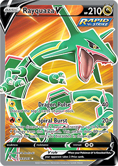 Rayquaza V Evolving Skies 193/203