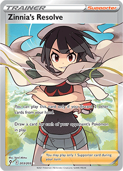 Zinnia's Resolve Evolving Skies 203/203