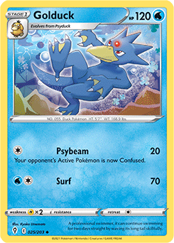 Golduck Evolving Skies 25/203