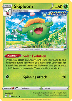 Skiploom Evolving Skies 3/203