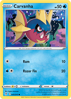 Carvanha Evolving Skies 35/203