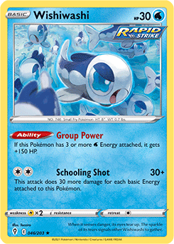 Wishiwashi Evolving Skies 46/203