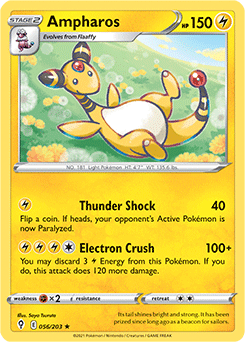 Ampharos Evolving Skies 56/203