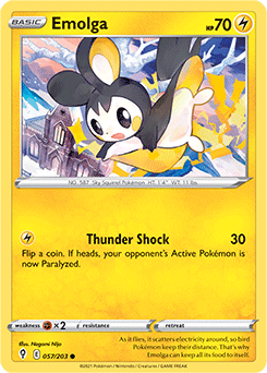 Emolga Evolving Skies 57/203