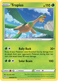 Tropius Evolving Skies 6/203