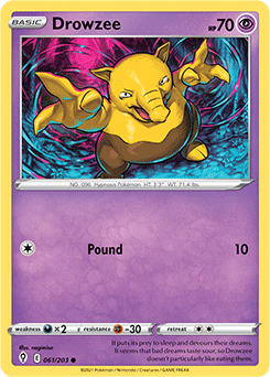 Drowzee Evolving Skies 61/203