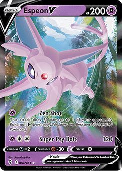 Espeon V Evolving Skies 64/203