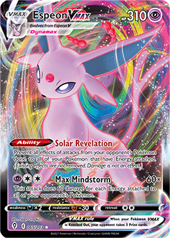 Espeon VMAX Evolving Skies 65/203