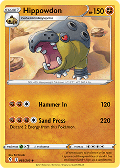 Hippowdon Evolving Skies 85/203