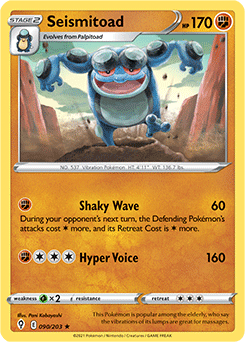 Seismitoad Evolving Skies 90/203