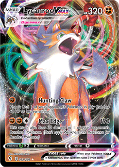 Lycanroc VMAX Evolving Skies 92/203