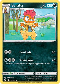 Scrafty Evolving Skies 99/203