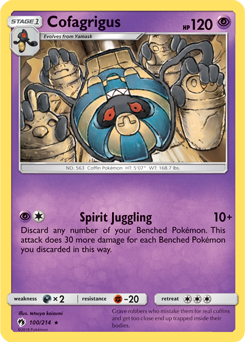 Cofagrigus Lost Thunder 100/214