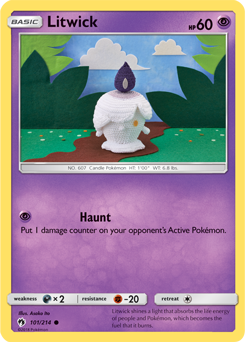 Litwick Lost Thunder 101/214
