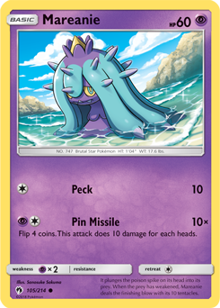 Mareanie Lost Thunder 105/214
