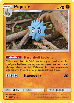 Pupitar Lost Thunder 116/214
