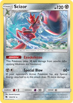 Scizor Lost Thunder 126/214
