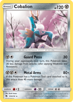 Cobalion Lost Thunder 129/214