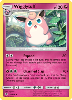 Wigglytuff Lost Thunder 134/214