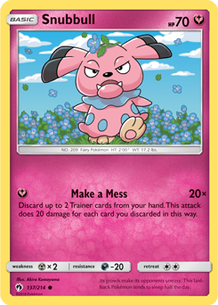 Snubbull Lost Thunder 137/214