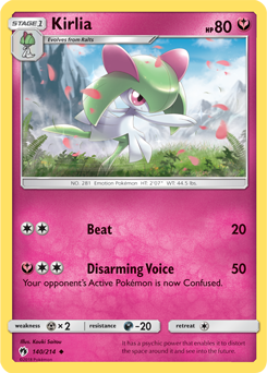Kirlia Lost Thunder 140/214