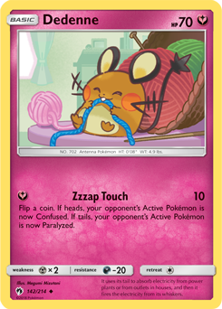 Dedenne Lost Thunder 142/214