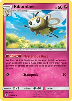 Ribombee Lost Thunder 146/214