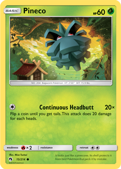 Pineco Lost Thunder 15/214