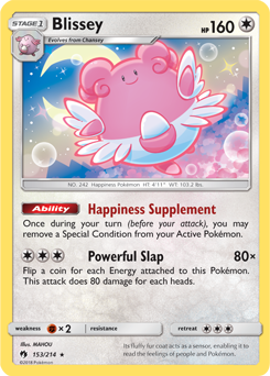 Blissey Lost Thunder 153/214