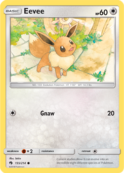 Eevee Lost Thunder 155/214