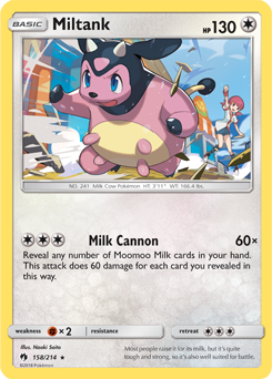 Miltank Lost Thunder 158/214