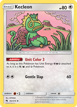 Kecleon Lost Thunder 162/214