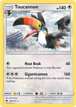 Toucannon Lost Thunder 166/214
