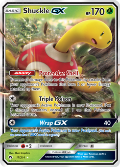 Shuckle GX Lost Thunder 17/214