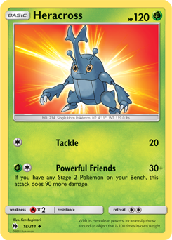 Heracross Lost Thunder 18/214