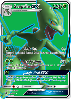 Sceptile GX Lost Thunder 196/214