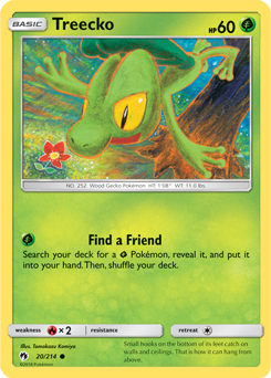 Treecko Lost Thunder 20/214