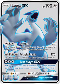 Lugia GX Lost Thunder 207/214