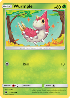 Wurmple Lost Thunder 23/214