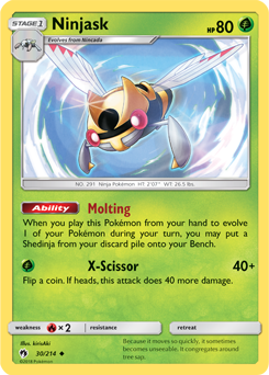 Ninjask Lost Thunder 30/214