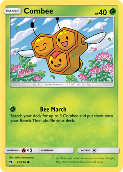 Combee Lost Thunder 31/214